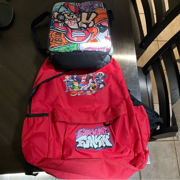 FNF Bags Fnf Friday Night Funkin Backpack And Lunchbox Poshmark